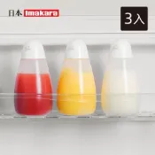 Imakara 醬料捏捏瓶/擠壓瓶300ml-3入