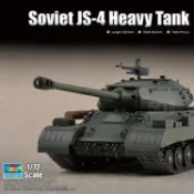 小號手 07143 1/72 蘇聯JS-4重型坦剋 二戰裝甲車 精密拚裝模型 245工程 靜態軍事收藏 含金屬炮管