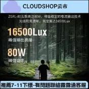 好物推薦—RL80】80W攝影燈可攜式 COB補 燈戶外 攝 像移動式手持打 燈戶外照相 照 燈 60W攝影棚專 影