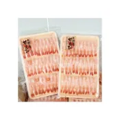 (店+)貼體包裝👍生食級 北極甜蝦刺身80g（30隻/盤） 生食蝦 甜蝦 壽司 泰式甜蝦