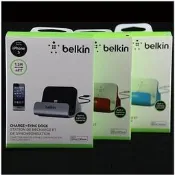 Belkin Charge and Sync Dock 鋁質充電底座 (盒裝) 音樂輸出