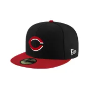 NEW ERA 59FIFTY 5950 MLB 球員帽 辛辛那提 紅人隊 黑/紅 棒球帽 鴨舌帽⫷ScrewCap⫸