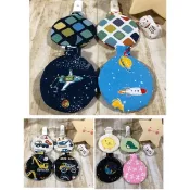 圓形平安符袋 香火袋