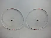 玩單車 RUBAR 雪鵰白 久欲花鼓(前2後4培林)亞獵士鋁合金雙層魚眼輪圈 26“登山車 碟煞專用輪組 特價4400