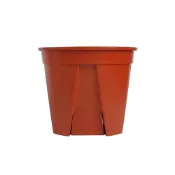 (店+)【蔬菜之家】控根盆6吋 紅色黑色透明 側邊底部獨特設計 有利根系生長 透氣盆 青山盆 開根盆 花盆 塑膠花盆