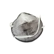 (店+)【3M】【正漆】3M 9913含活性碳粒狀物防護口罩GP1(1入)  過濾懸浮微粒與舒緩有機蒸氣異味(活性碳)防塵防異味-頭戴式