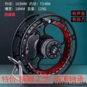 前打輪 風火輪 牛車輪 風火輪釣穀麥輪前打竿專用 全金屬前打輪 洩力八卦輪 有聲漁輪 防止絞線 hotmail80500