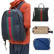【GUCCI 古馳】449413/834269 /619751/630918 經典後背包/斜背包/兩用包(多款任選)