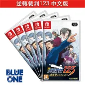 Switch 逆轉裁判 123 成步堂精選集 中文版 BlueOne電玩 Nintendo Switch 遊戲片