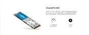 全新美光 Micron Crucial P2 2TB PCIe M.2 QLC SSD固態硬碟