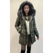 全新 愛德恩 SOMETHING 簡約直紋長版羽絨外套/ EDWIN羽絨外套 日韓旅遊首選