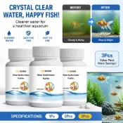 一包魚缸除氯劑,100g 硫酸氫鈉清水護髮素,用於中和魚類和植物安全