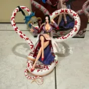 航海王 海賊王動漫手辦蛇女 蛇姬女帝 蛇椅 波雅漢庫克漢考克 大蛇 坐姿公仔 模型 擺件 雕像 禮物