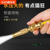 水槍噴頭高壓水管洗車家用噴霧頭噴槍軟管增壓澆花澆菜噴水噴嘴-Misaki精品