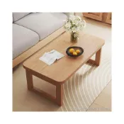 (店+)原木茶几 折疊木桌 小茶幾矮桌 移動茶几 折疊茶幾 和室桌 家用小戶型客廳小桌子簡易榻榻米茶桌飄窗學習電腦小矮桌