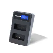 “呱呱嚴選“ 液晶充電器 雙槽 適用Canon LP-E17 電池 Kando 充電器 R50 充電器 LPE17