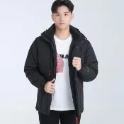 【BOBSON】男款多口袋羽絨外套(83032-88)