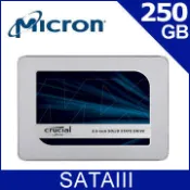 全新 美光Micron Crucial MX500 250GB SATAⅢ 固態硬碟