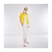 【Le Polka】簡約素色窄管長褲-女