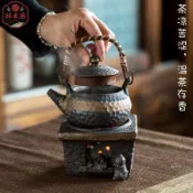 台灣免運 日式粗陶焙茶 烤茶器 燒水爐 炒茶 溫茶器 加熱爐 茶葉燒烘 茶爐 蠟燭底座 提香器