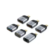 (店+)【日日優品】TYPE-C 轉 DP VGA RJ45 HDMI miniDP 轉接頭 投影機手機筆電 轉接頭 4K 8K