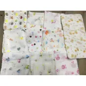 【黑皮購】西松屋純棉雙層紗布巾/口水巾/洗澡巾