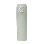 (店+)【LocknLock 樂扣樂扣】樂扣 輕盈彈跳不銹鋼保溫瓶白綠