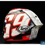 【免運】日本 Arai RX-7X Nicky Hayden 海登69 RX7X 安全帽彩繪鴨尾 大鴨尾 尾翼 後導