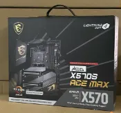 三和電腦配件店 微星盒裝 MEG X570S ACE MAX 戰神主機板 支援AMD 5900X 5950X 次旗艦型號 盒裝配件齊全 高效能遊戲主機板 超頻利器