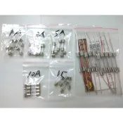 125v(250v),1a,2a,5a,10a,12a,15a,16a,17a,20a, 2cm,3.3cm玻璃管保險絲