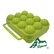 (店+)GoSport 12粒蛋盒 青檸綠 50301-G [阿爾卑斯戶外]