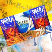 優惠感 日本 Pocky 百奇冬季嚴選雙享組 冬季限定 巧克力棒 可可 香草可可 杏仁可可 香草 杏仁 巧克力 6盒入