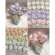 【杰菓日手作】(預購)波斯菊花朵馬林糖/棒棒糖/婚禮小物/二進/生日慶生/派對