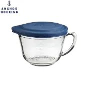 《興富大行》烘培器具【美國Anchor Hocking安佳專業級強化玻璃量杯2000cc(附蓋子)】可以微波.烤箱使用