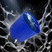 【可開統編】帆布魚池加厚圓形可折疊支架防水布釣魚水池換水桶家用戶外水水桶