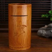 木盒存錢筒 存錢箱 存錢罐 木盒儲蓄箱 環保竹子超大號實木零錢硬幣存錢罐儲蓄罐儲錢罐擺件保險盒密碼盒【宜家良品百貨】