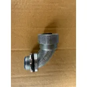 4分 1/2“ 金屬軟管接頭 90度防水彎頭 EMT管轉接頭 電管盒接 防拉扯 鋅合金 配電箱進線 水電工程材料