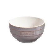 【STAUB】圓形陶瓷碗餐碗14cm-復古灰/0.7L(德國雙人牌集團官方直營)