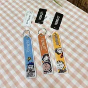 出國好物🎁史努比 SNOOPY 星宇航空 皮革行李箱吊牌 識別掛牌 可愛造型 旅行必備 行李牌掛件刺繡飄帶鑰匙圈行李箱