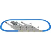 【東東玩具城】《 TAKARA TOMY 》 PLARAIL 多美火車 火車基地軌道組