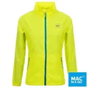 (登山屋)MAC IN A SAC男女款輕巧袋著走防水抗風透氣輕量外套MNS089螢光黃