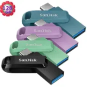 luckycard SanDisk 128G 128GB Ultra GO TYPE-C【SDDDC3-128G】400MB/s USB 3.2 雙用隨身碟｜APP賺6%點數回饋