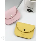 客製化【零錢包】韓版女士零錢包 信封搭扣糖果色小清新學生卡包多功能證件卡夾定製
