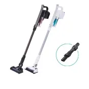 【IRIS】(氣旋大吸力)輕量無線手持吸塵器 SCD-141P(附二用刷頭 低噪音 寵物毛 直立式)