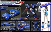 ☆HOBBYSKY玩具屋☆  代購  變形金剛  日版 GT GT-02 GT-R 星宇 附賽車女郎