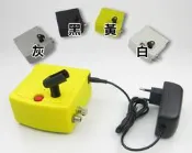 模型噴筆迷你氣泵/空壓機/美容噴泵/微型美甲泵/高達模型上色工具(黑/白)