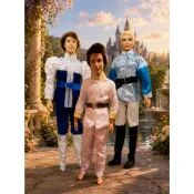 正版 王子 肯尼 王子服 套裝 服裝 王子 衣服 褲子 靴子 娃娃 男芭比 芭比
