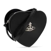 Vivienne Westwood Louise Heart 愛心肩背包 黑色