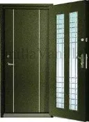 [廣山門窗] FM-603 雙玄關門(鍛造門 鑄鋁鋼木門 白鐵門 硫化銅門 防火門 三合一門)