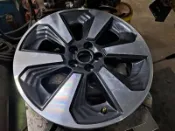 阿傑 原廠鋁圈17吋 SUBARU 5孔100 C74 FORESTE日本製 ENKEI製有2個可拆賣不含胎一個2000